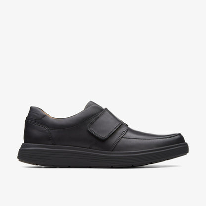 Un Abode Strap Loafer Black Leather | Clarks