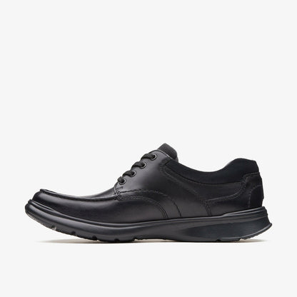 Cotrell Edge Black Smooth Leather | Clarks For Sale