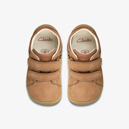Roamer Craft Toddler Tan Leather | Clarks Onsale