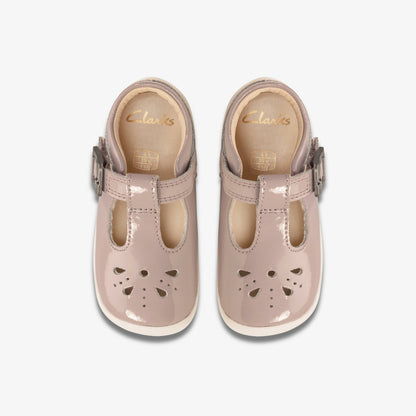 Roamer Star Toddler Pink Patent | Clarks Discount