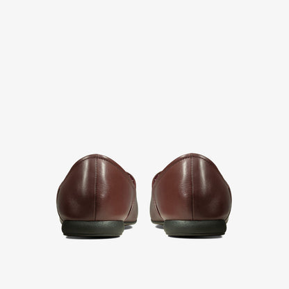 Harston Elite Slipper Burgundy Leather | Clarks US