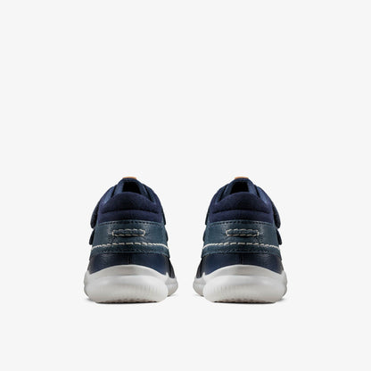 Crest Tuktu Toddler Navy Leather | Clarks Onsale