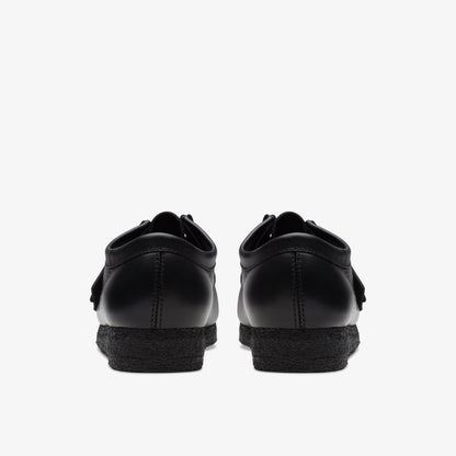 Wallabee Black Leather | Clarks Discount