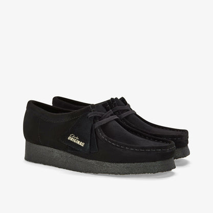 Wallabee Black Suede | Clarks