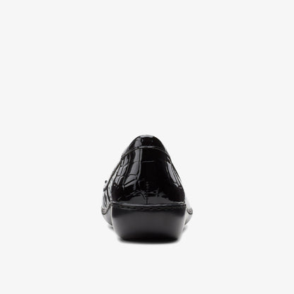 Ashland Jam Black Patent/Crocodile | Clarks Onsale