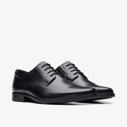Howard Walk Black Leather | Clarks Discount
