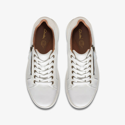 Nalle Lace White Leather | Clarks Sale