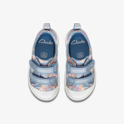 City Bright Toddler Denim | Clarks