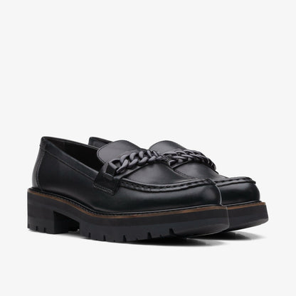 Orianna Edge Black Leather | Clarks Discount