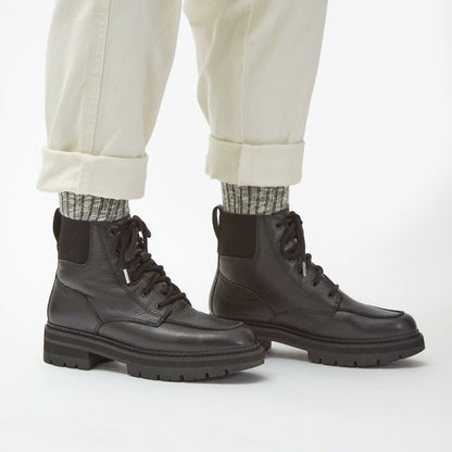Orianna Mid Black Warmlined Leather | Clarks Sale