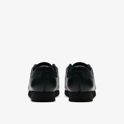Wallabee Older Black Leather | Clarks Sale