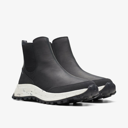 ATL Trek Up Waterproof Black Leather | Clarks