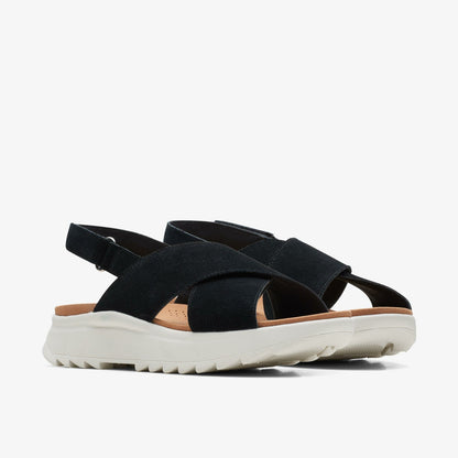 Dash Lite Wish Black Suede | Clarks Discount