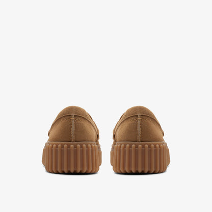 Torhill Penny Loafer Light Tan Suede | Clarks Discount