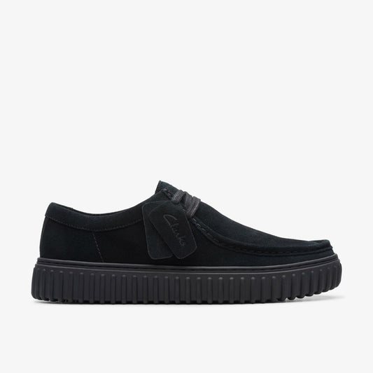 Torhill Lo Black Suede | Clarks