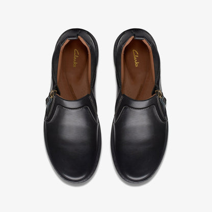 Nalle Lilac Black Leather | Clarks Onsale