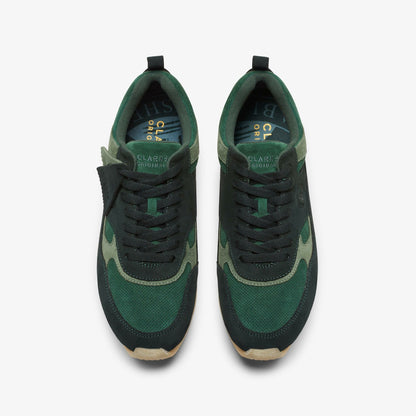 Lockhill Dark Green Combination | Clarks For Sale