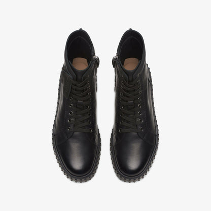 Torhill Rise Ankle Boot Black Leather | Clarks
