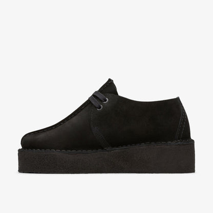 Trek Wedge Black Suede | Clarks Sale