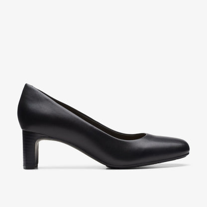 Kyndall Iris Black Leather | Clarks Onsale