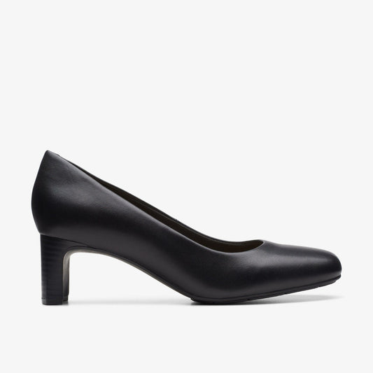 Kyndall Iris Black Leather | Clarks Onsale