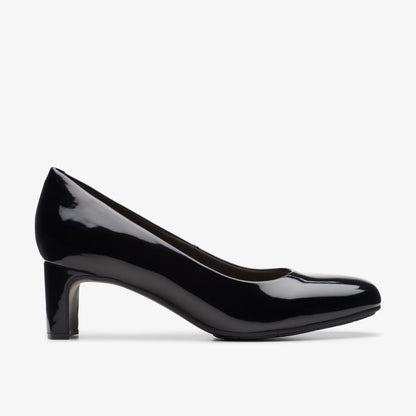 Kyndall Iris Black Patent | Clarks Sale