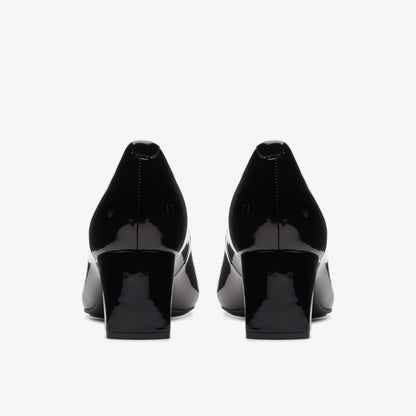 Kyndall Iris Black Patent | Clarks Sale
