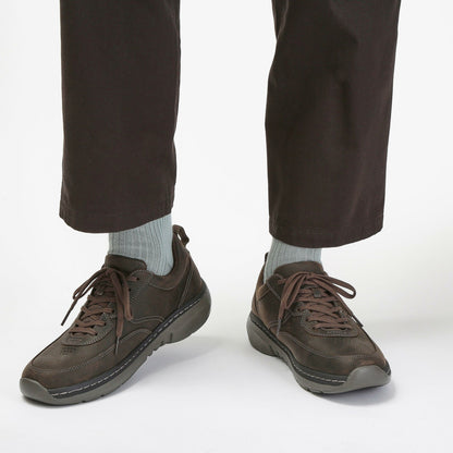 Clarks Pro Lace Dark Brown Tumbled | Clarks For Sale