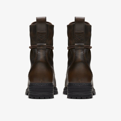 Rixley Lace Dark Brown Leather | Clarks Sale