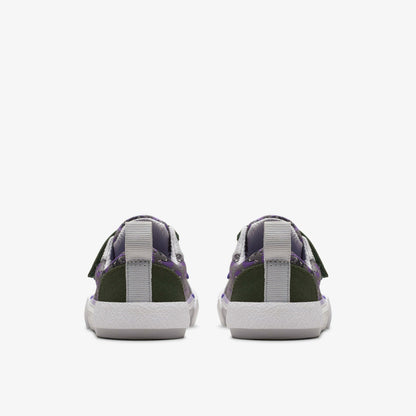 Foxing Steggy Toddler Grey Combination | Clarks Discount