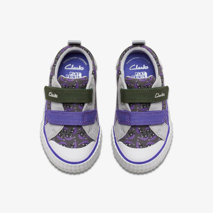 Foxing Steggy Toddler Grey Combination | Clarks Discount