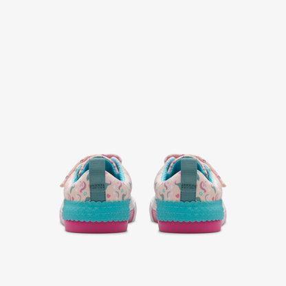 Foxing Myth Kid Pink Multicolour | Clarks