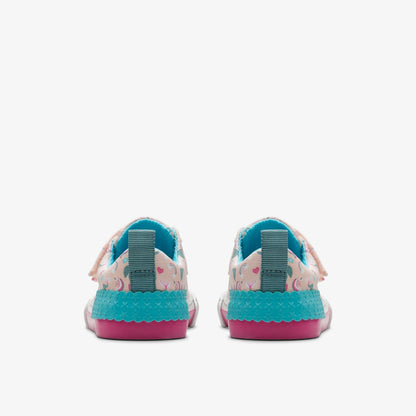 Foxing Myth Toddler Pink Multicolour | Clarks For Sale