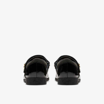 Lock Magic Kid Black Patent | Clarks Sale