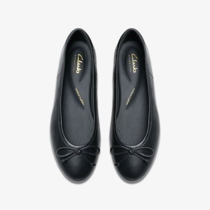 Fawna Lily Black Leather | Clarks Sale