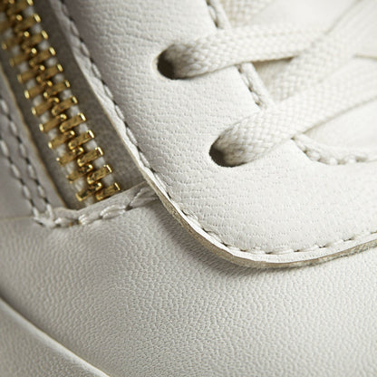 Tivoli Zip Off White Leather | Clarks US