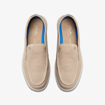 Flexway Step Loafer Sand Suede | Clarks Discount