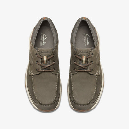 Sailview Lace Taupe Nubuck | Clarks For Sale