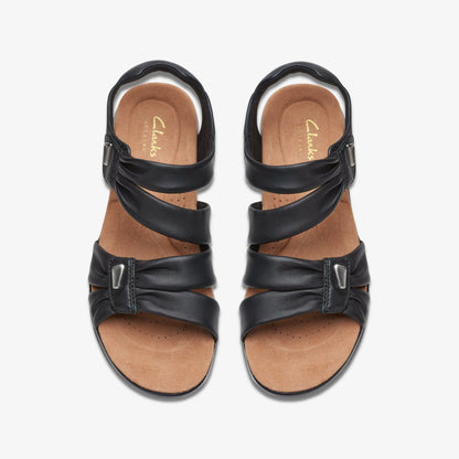 Kitly Ave Black Leather | Clarks US