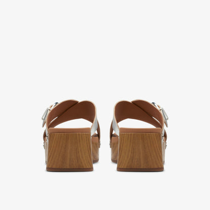 Sivanne Walk Silver Leather | Clarks Onsale