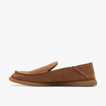 Clark Bay Step Loafer Cola Suede | Clarks Onsale