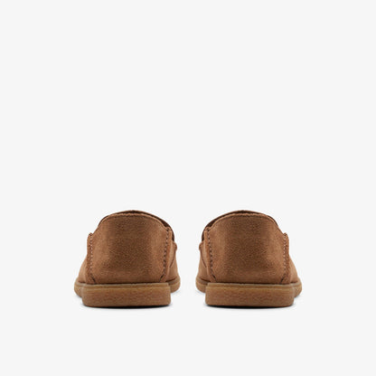 Clark Bay Step Loafer Cola Suede | Clarks Onsale