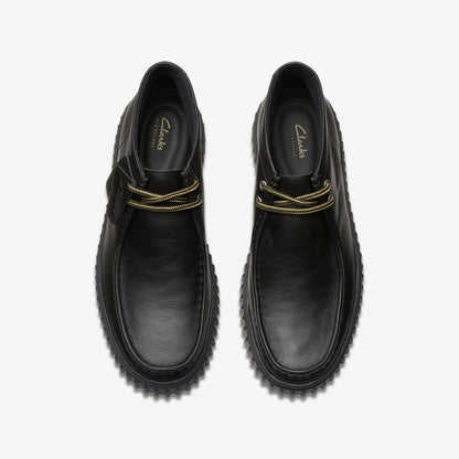 Torhill Hi Black Leather | Clarks