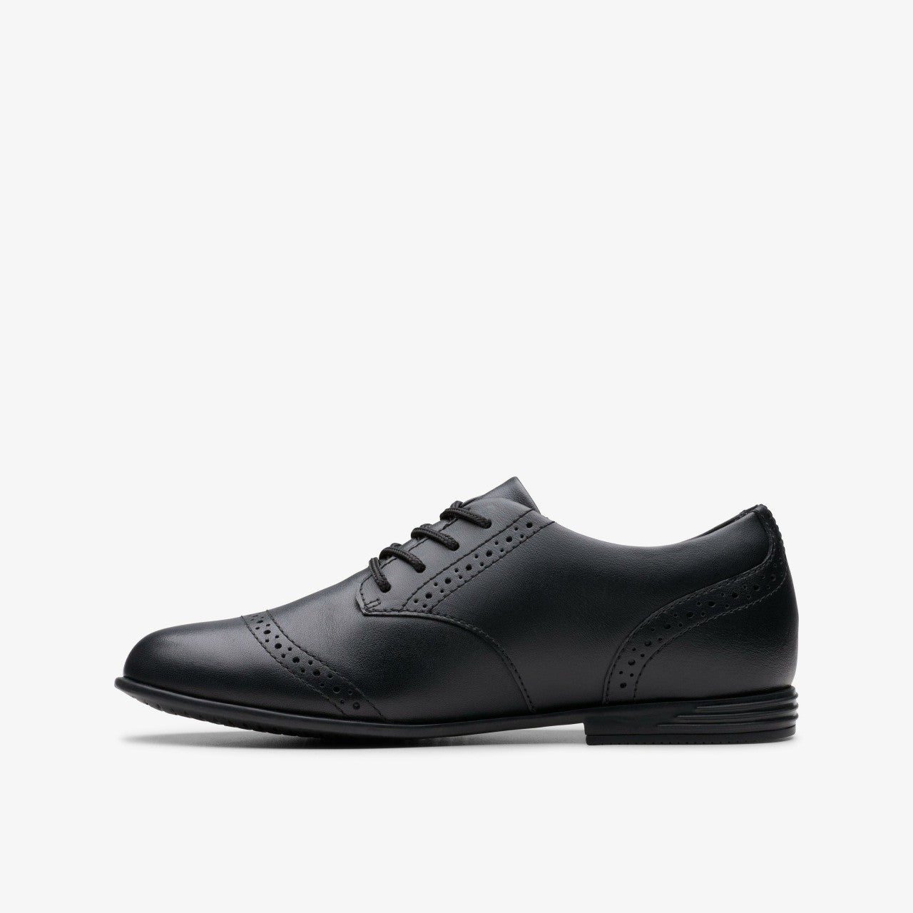 Finja Brogue Older Black Leather | Clarks US