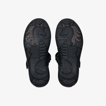 Relda Gem Kid Black Leather | Clarks For Sale