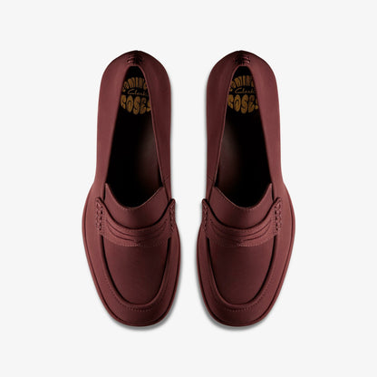 Martine Rose Loafer 2 Oxblood Textile | Clarks Sale