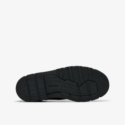 Lorcam Trail Older Black Leather | Clarks Discount