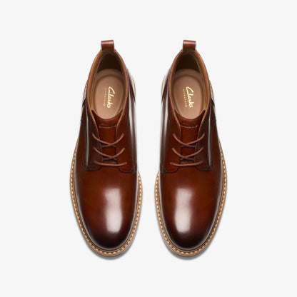 Aldwin Chukka Mid Tan Leather | Clarks US