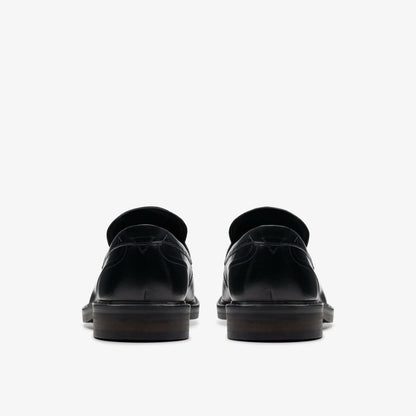 Aldwin Step Loafer Black Leather | Clarks Onsale
