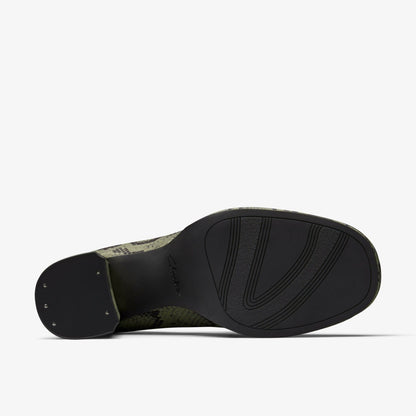 Martine Rose Loafer 2 Green Textile | Clarks Discount